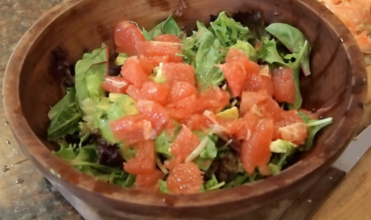 Avocado grapefruit salad